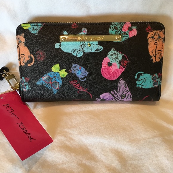 Betsey Johnson Handbags - Betsey Johnson NWT Cat Wallet